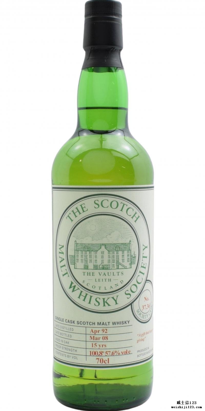 Cragganmore 1992 SMWS 37.36