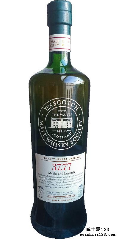 Cragganmore 1987 SMWS 37.77