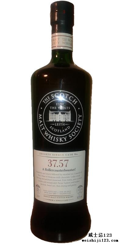 Cragganmore 1987 SMWS 37.57