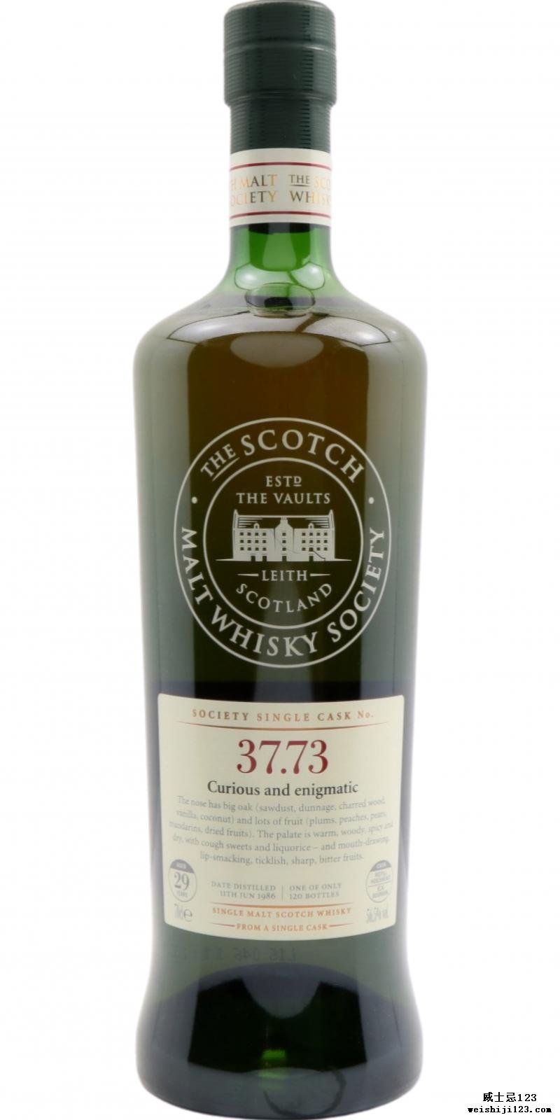 Cragganmore 1986 SMWS 37.73