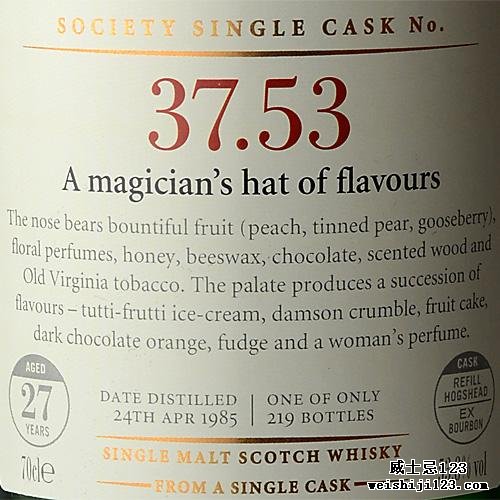 Cragganmore 1985 SMWS 37.53