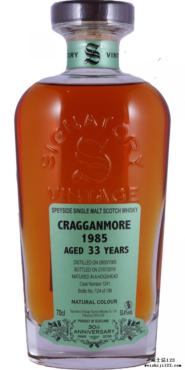 Cragganmore 1985 SV