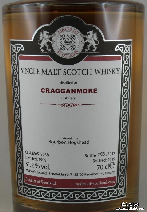 Cragganmore 1999 MoS