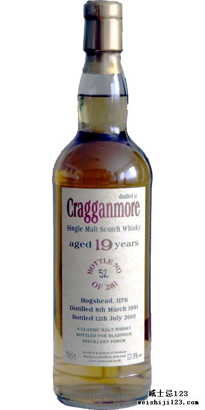 Cragganmore 1991 BF