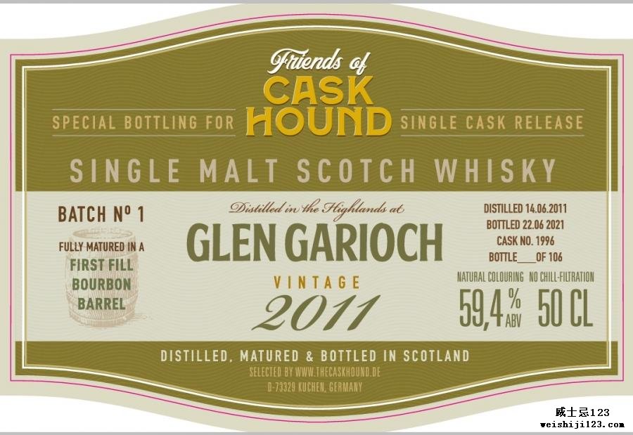 Glen Garioch 2011 TCaH