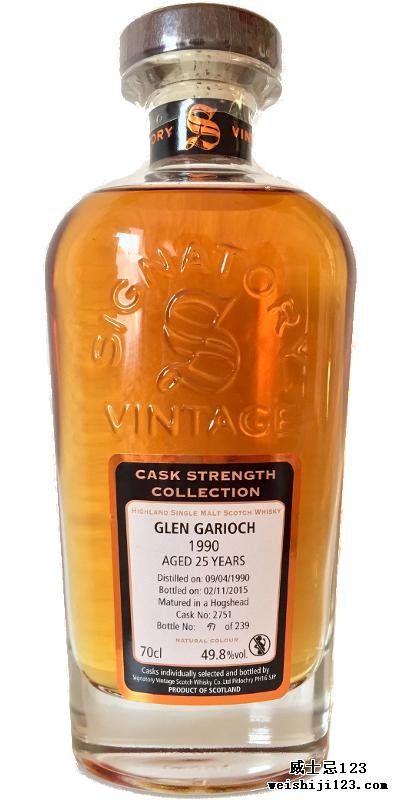 Glen Garioch 1990 SV