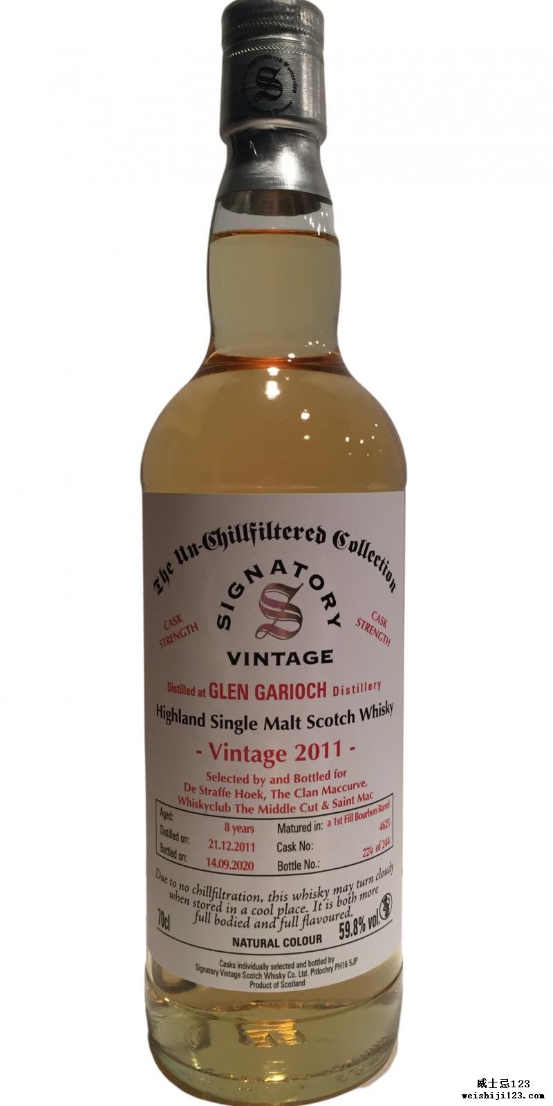 Glen Garioch 2011 SV