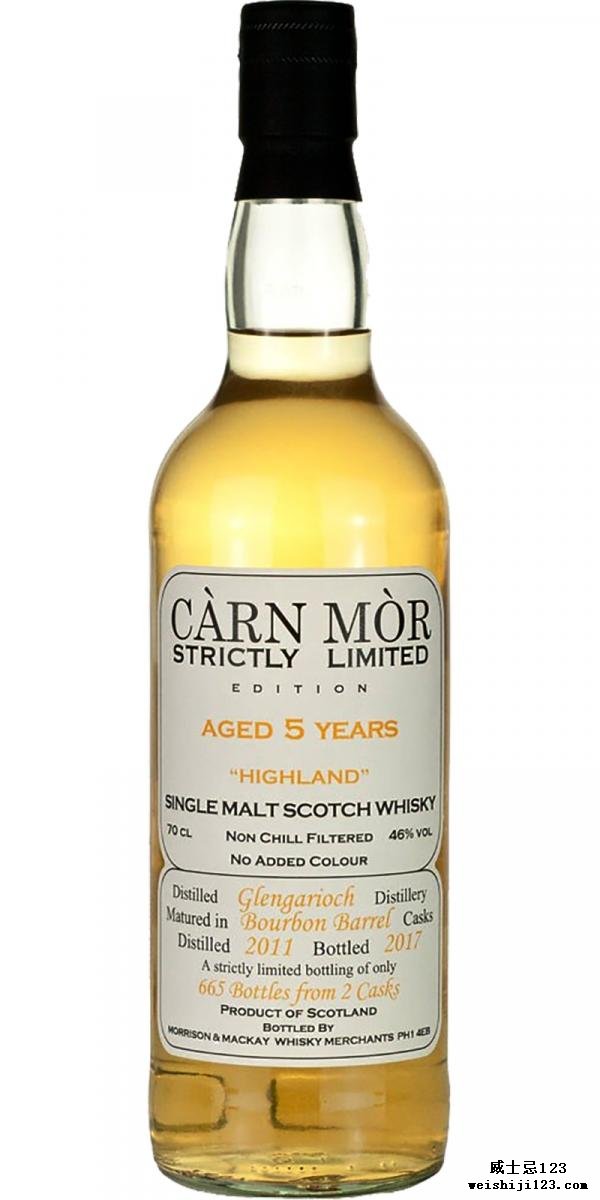 Glen Garioch 2011 MMcK