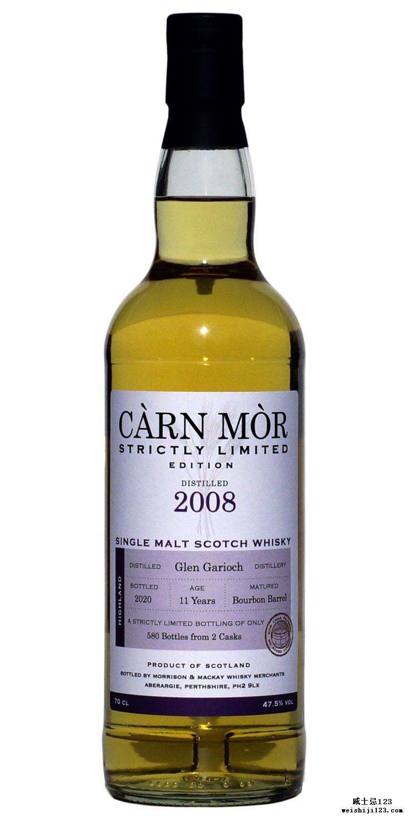 Glen Garioch 2008 MMcK