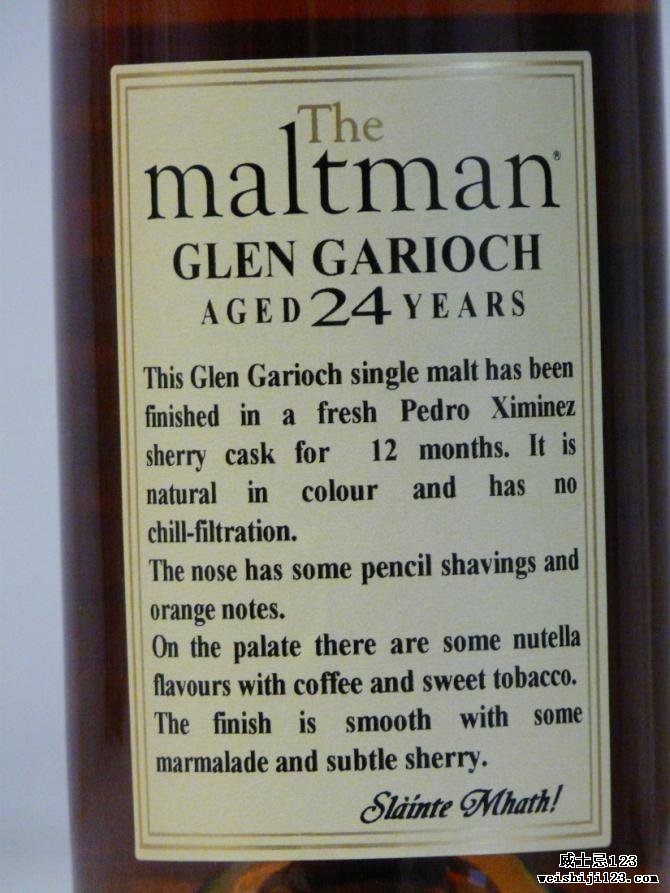 Glen Garioch 1991 MBl