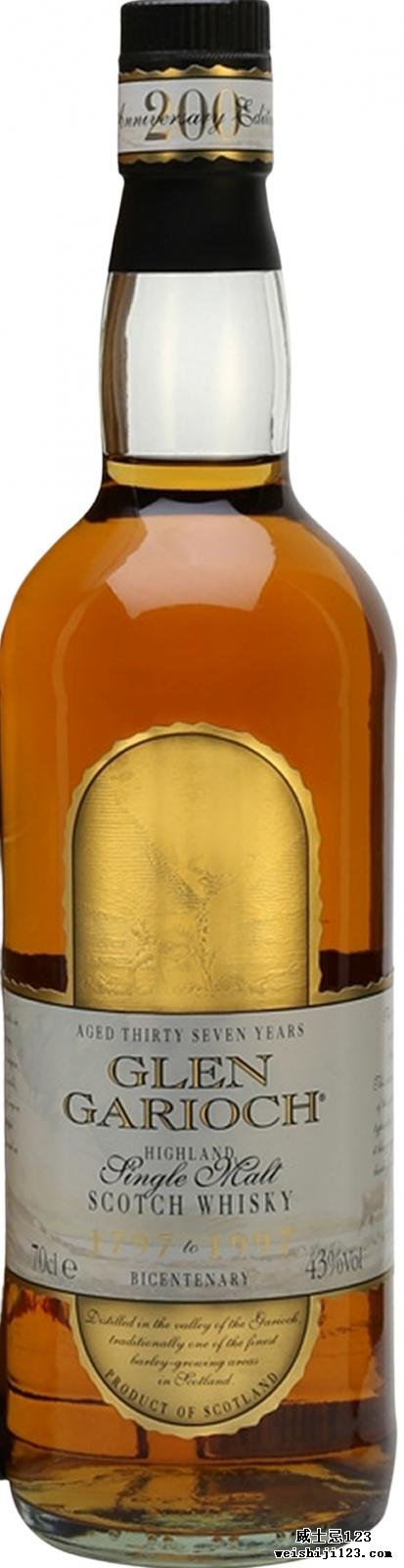 Glen Garioch 37-year-old Bicentenary