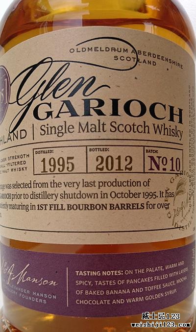 Glen Garioch 1995