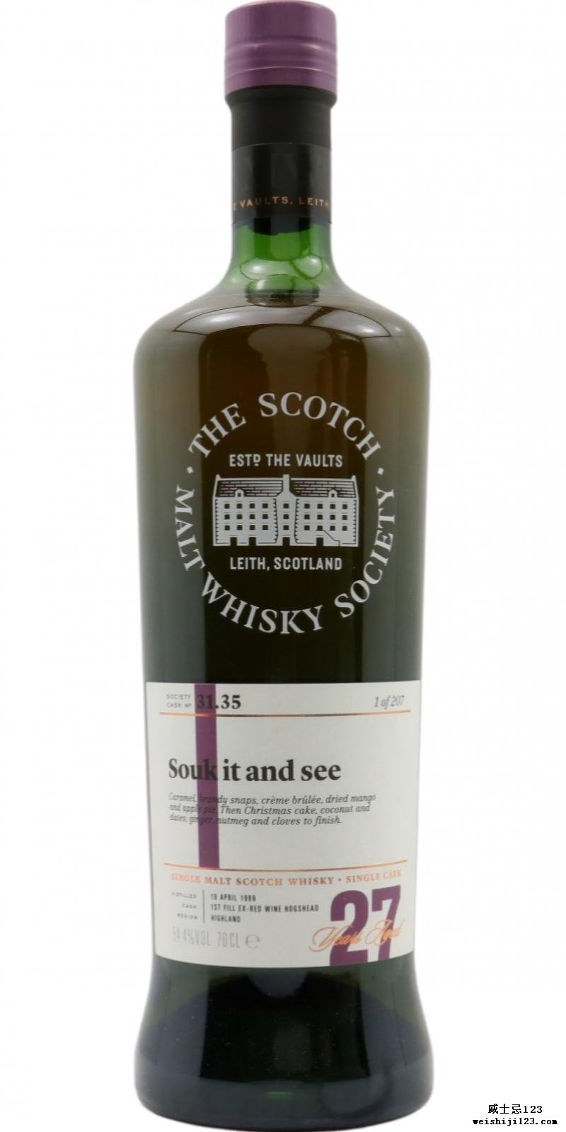 Isle of Jura 1989 SMWS 31.35