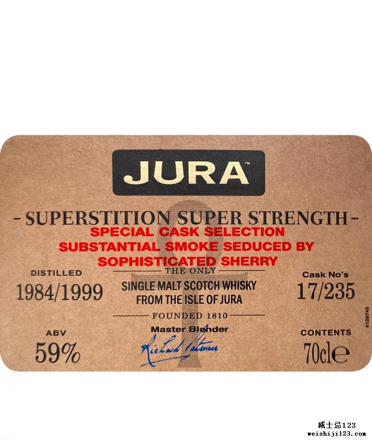 Isle of Jura Superstition Super Strength