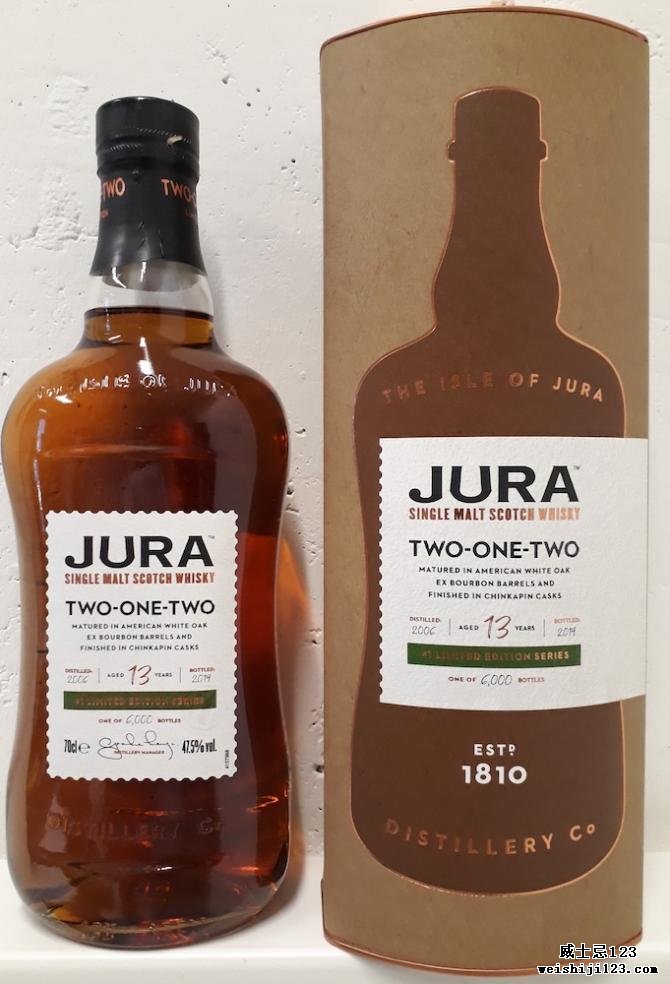 Isle of Jura 2006 Two-One-Two