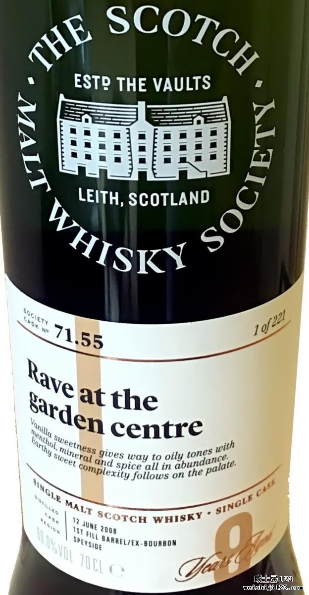 Glenburgie 2008 SMWS 71.55