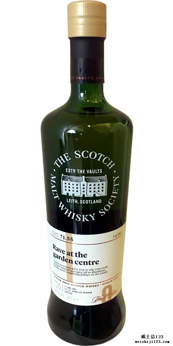 Glenburgie 2008 SMWS 71.55