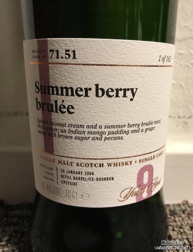 Glenburgie 2008 SMWS 71.51