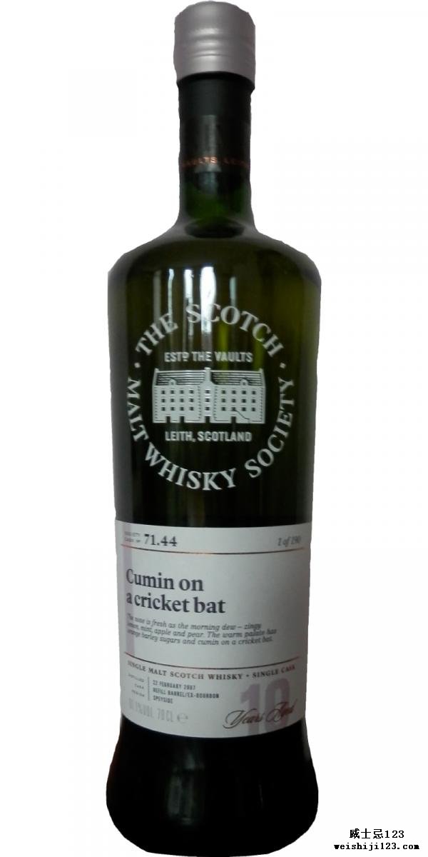 Glenburgie 2007 SMWS 71.44