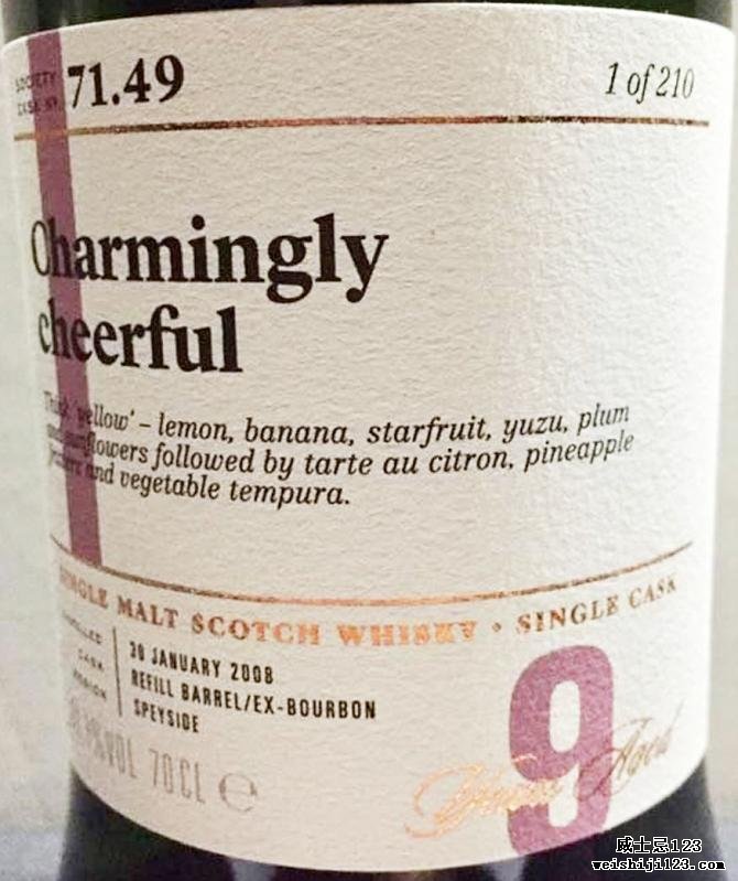 Glenburgie 2008 SMWS 71.49