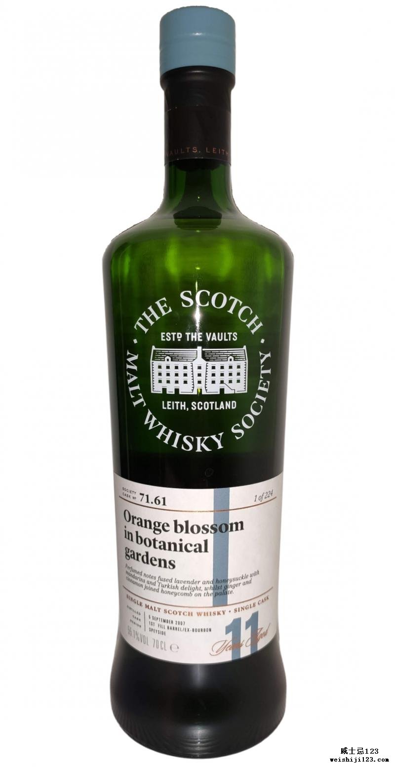 Glenburgie 2007 SMWS 71.61