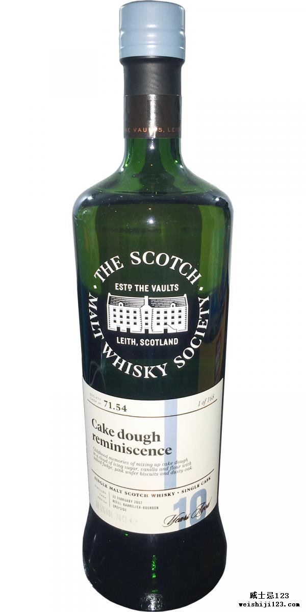 Glenburgie 2007 SMWS 71.54