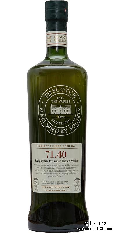 Glenburgie 1989 SMWS 71.40