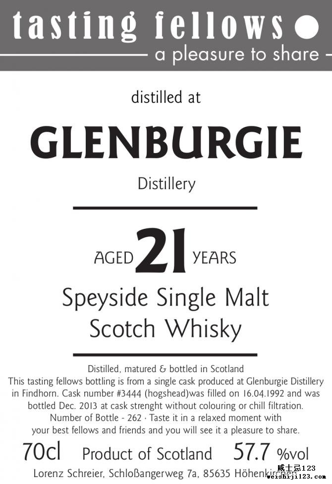 Glenburgie 1992 TF