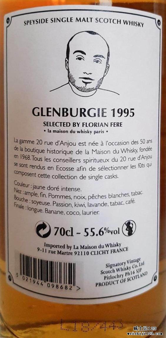 Glenburgie 1995 SV