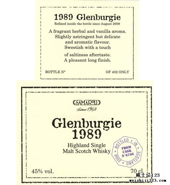 Glenburgie 1989 Sa