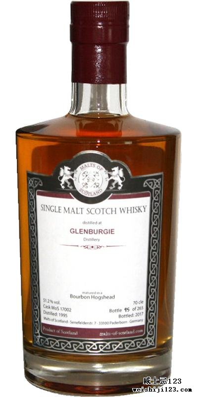 Glenburgie 1995 MoS