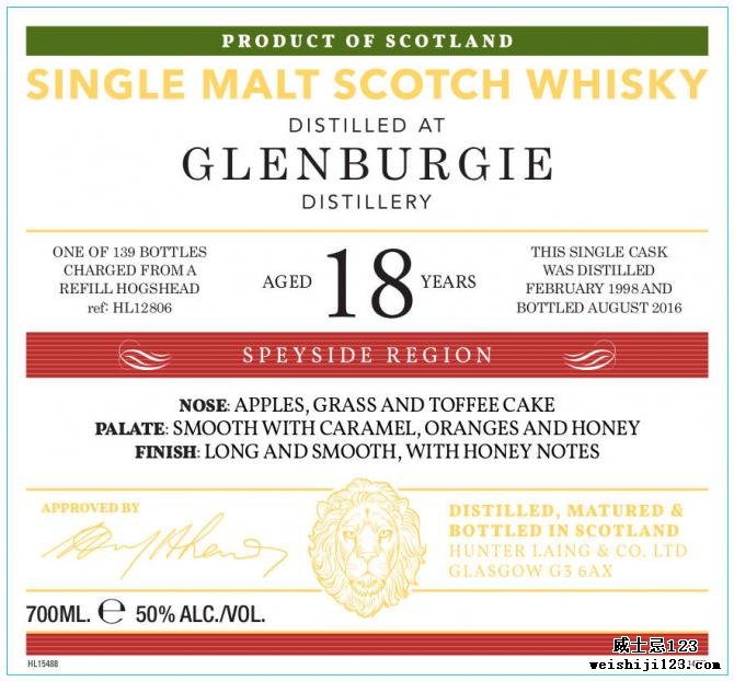 Glenburgie 1998 HL