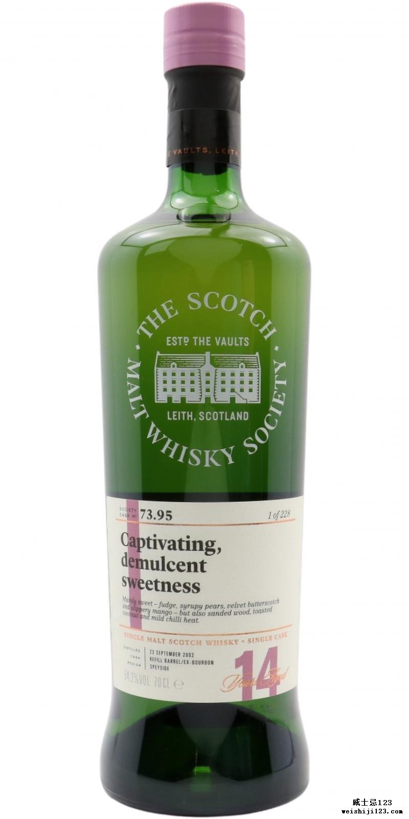 Aultmore 2002 SMWS 73.95