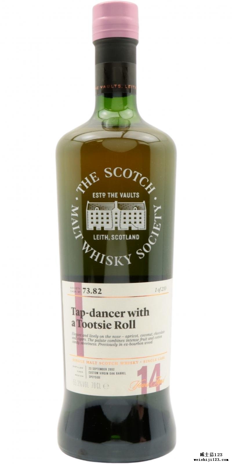 Aultmore 2002 SMWS 73.82