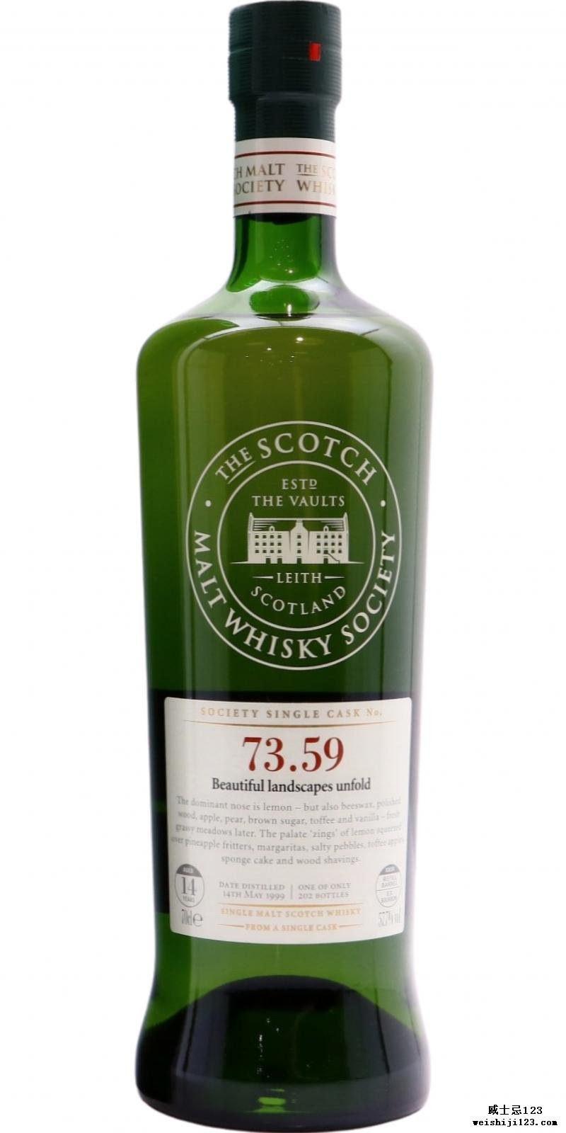 Aultmore 1999 SMWS 73.59