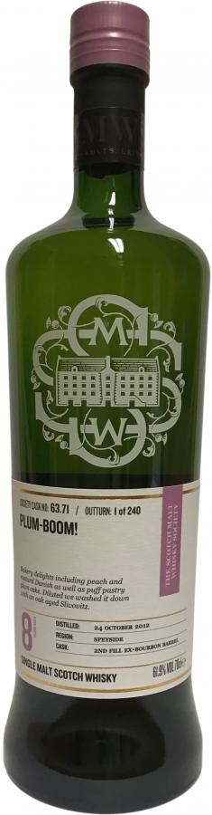 Glentauchers 2012 SMWS 63.71