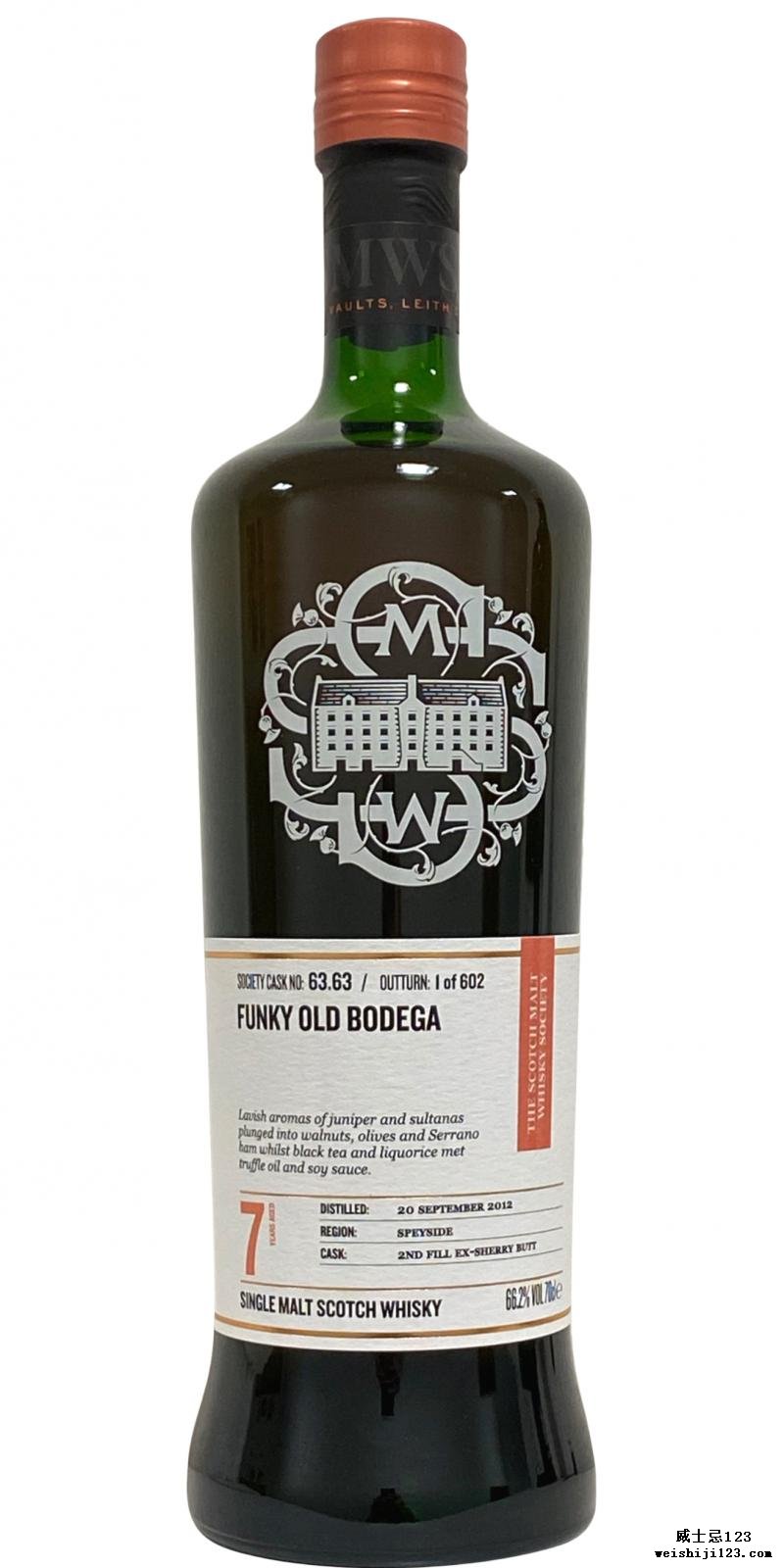 Glentauchers 2012 SMWS 63.63