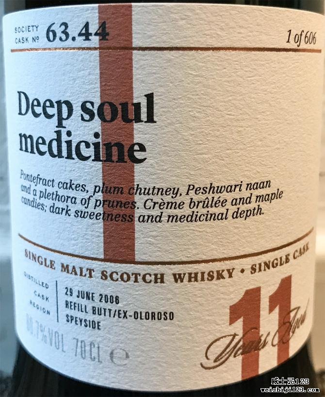 Glentauchers 2006 SMWS 63.44