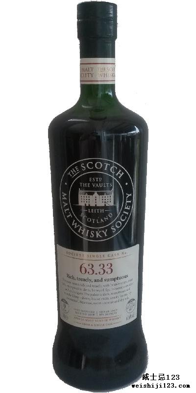 Glentauchers 2006 SMWS 63.33