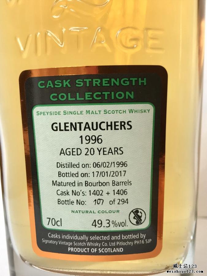 Glentauchers 1996 SV