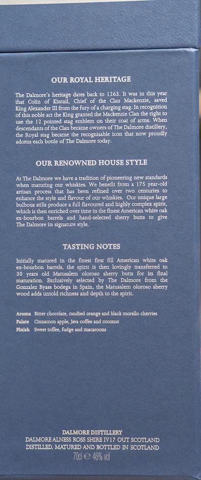 Dalmore 19-year-old