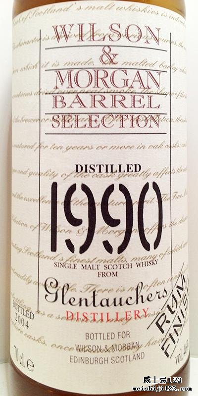 Glentauchers 1990 WM Rum