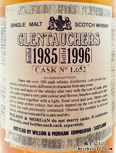 Glentauchers 1985 WM