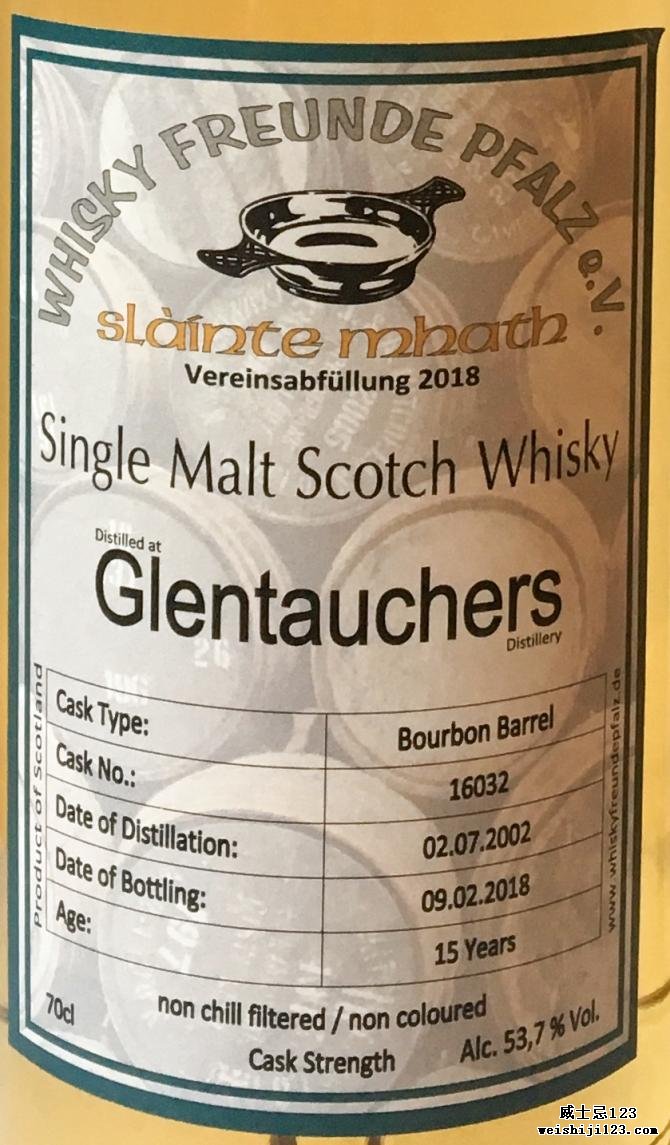 Glentauchers 2002 WFP