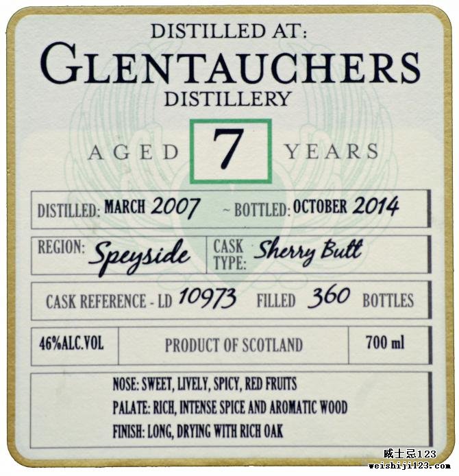 Glentauchers 2007 DoD