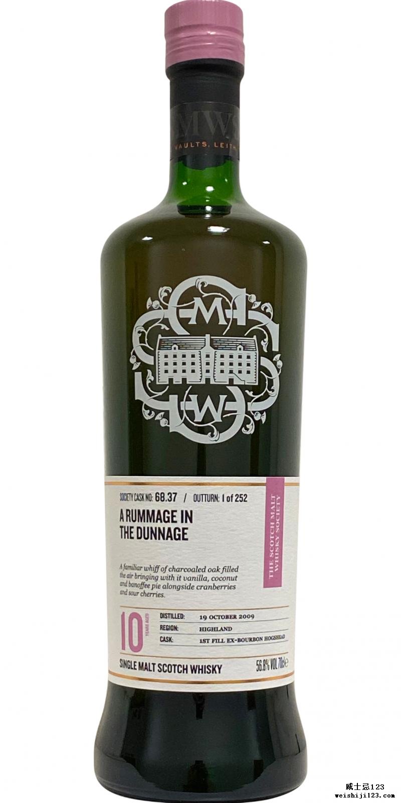 Blair Athol 2009 SMWS 68.37