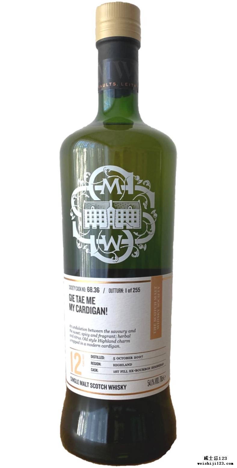 Blair Athol 2007 SMWS 68.36