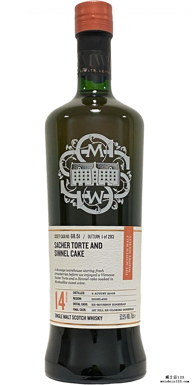 Blair Athol 2006 SMWS 68.51