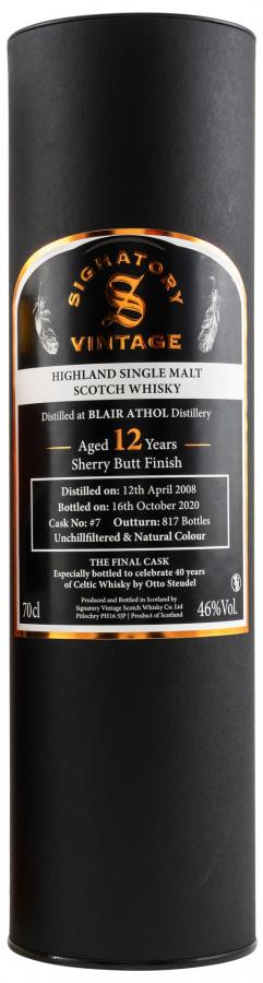 Blair Athol 2008 SV