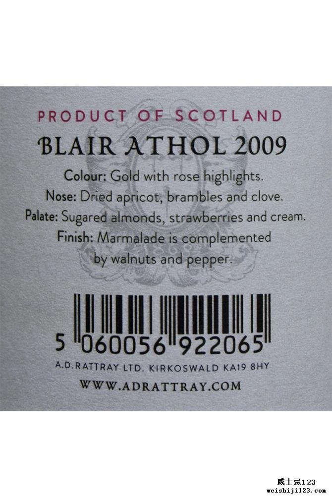 Blair Athol 2009 DR